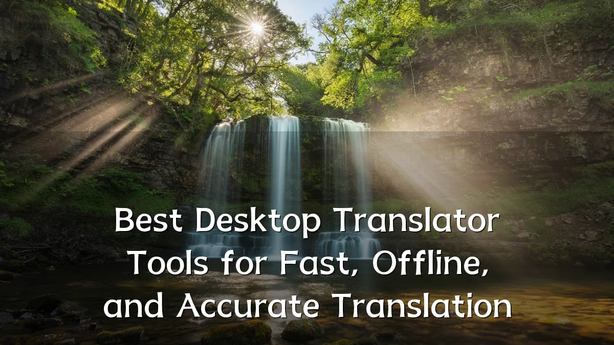 Best Desktop Translator Tools for Fast, Offline, and Accurate Translation