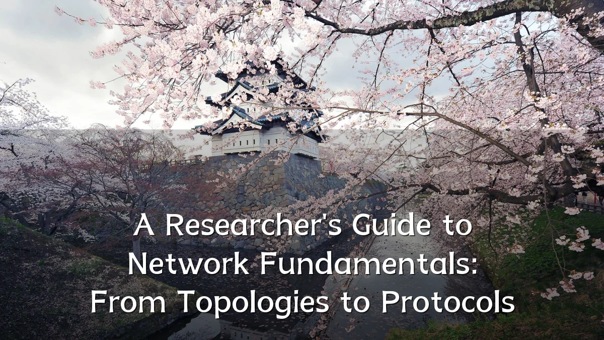 A Researcher's Guide to Network Fundamentals: From Topologies to Protocols