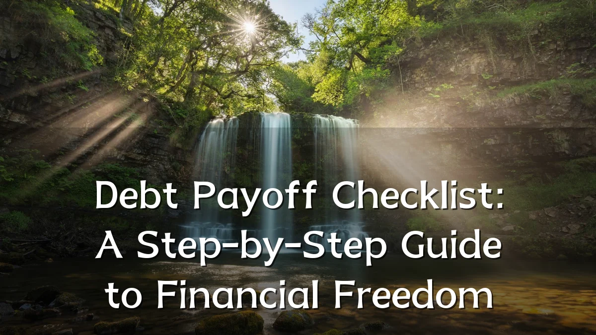 Debt Payoff Checklist: A Step-by-Step Guide to Financial Freedom