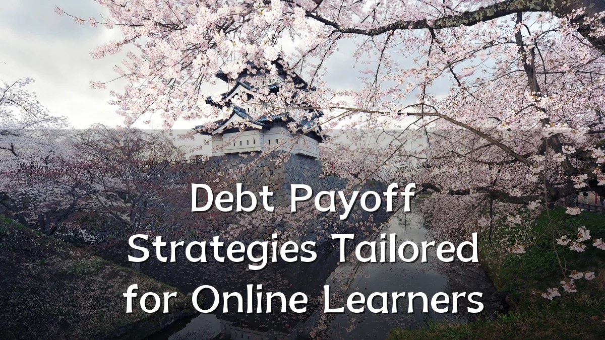 Debt Payoff Strategies Tailored for Online Learners