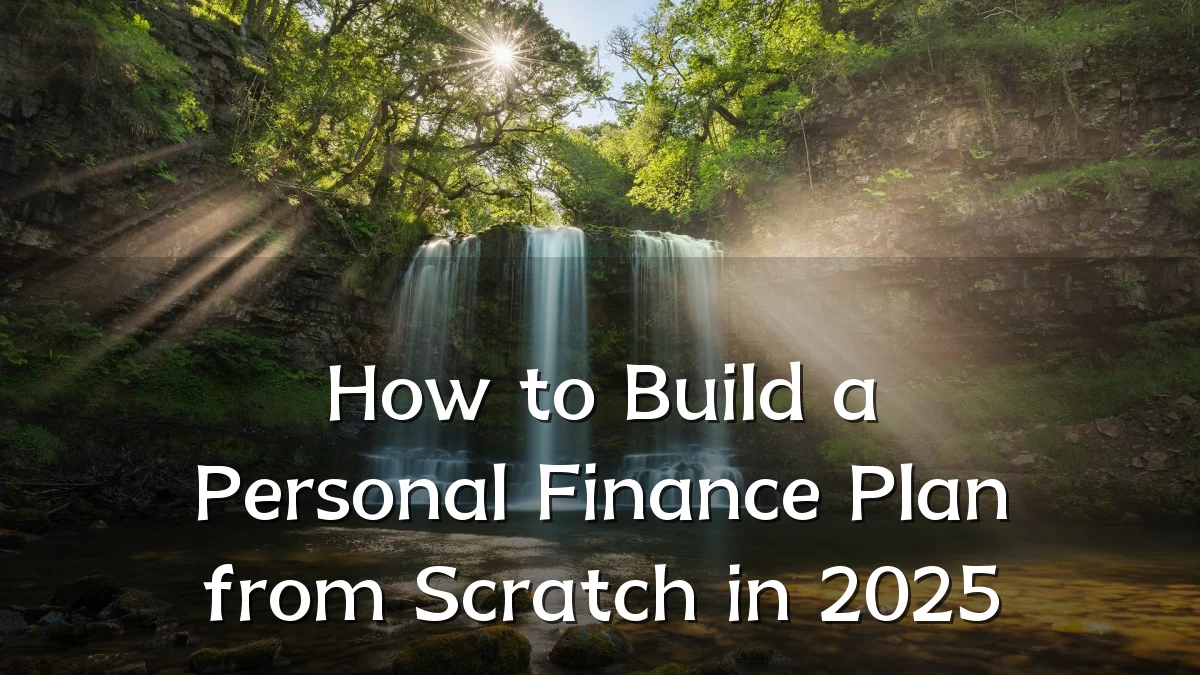 How to Build a Personal Finance Plan from Scratch in 2025