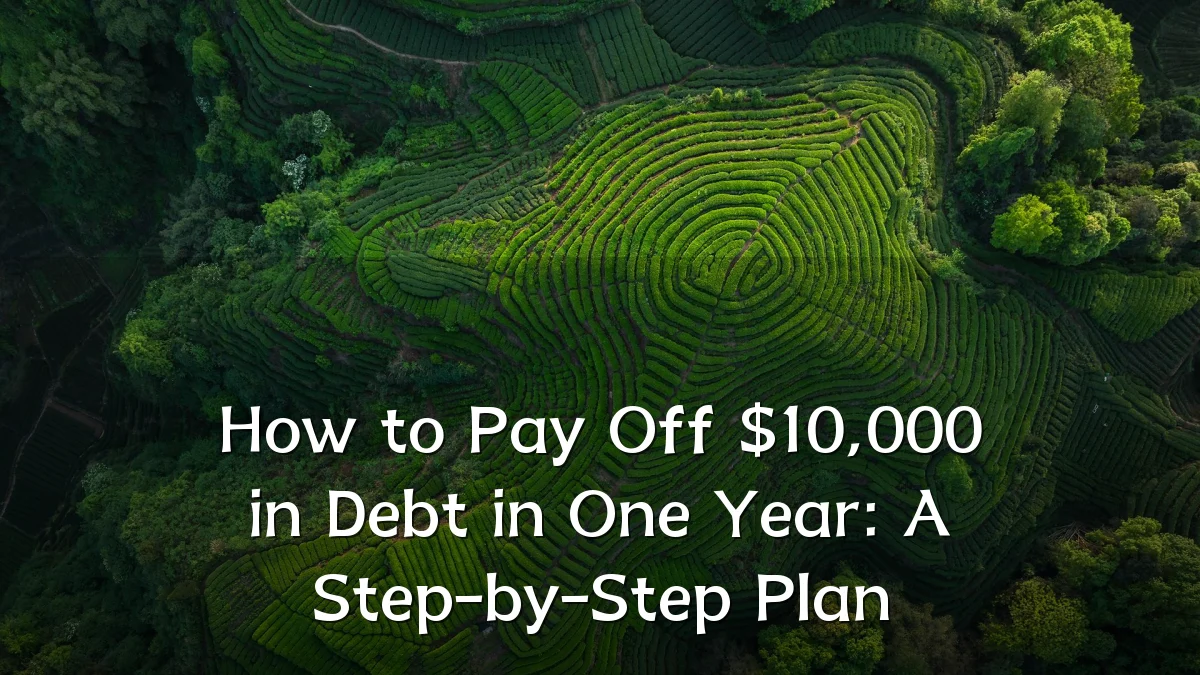 How to Pay Off $10,000 in Debt in One Year: A Step-by-Step Plan