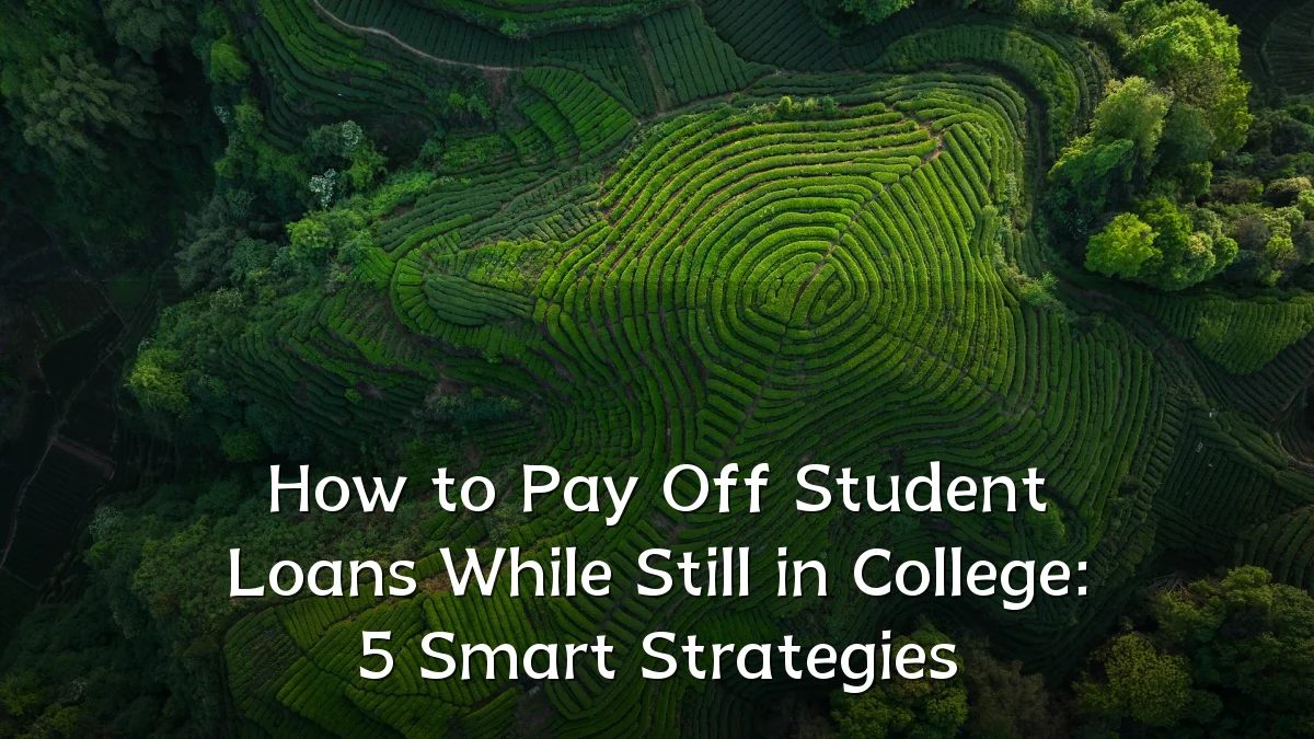 How to Pay Off Student Loans While Still in College: 5 Smart Strategies