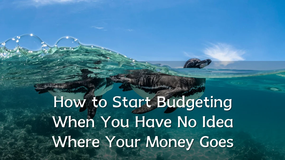 How to Start Budgeting When You Have No Idea Where Your Money Goes