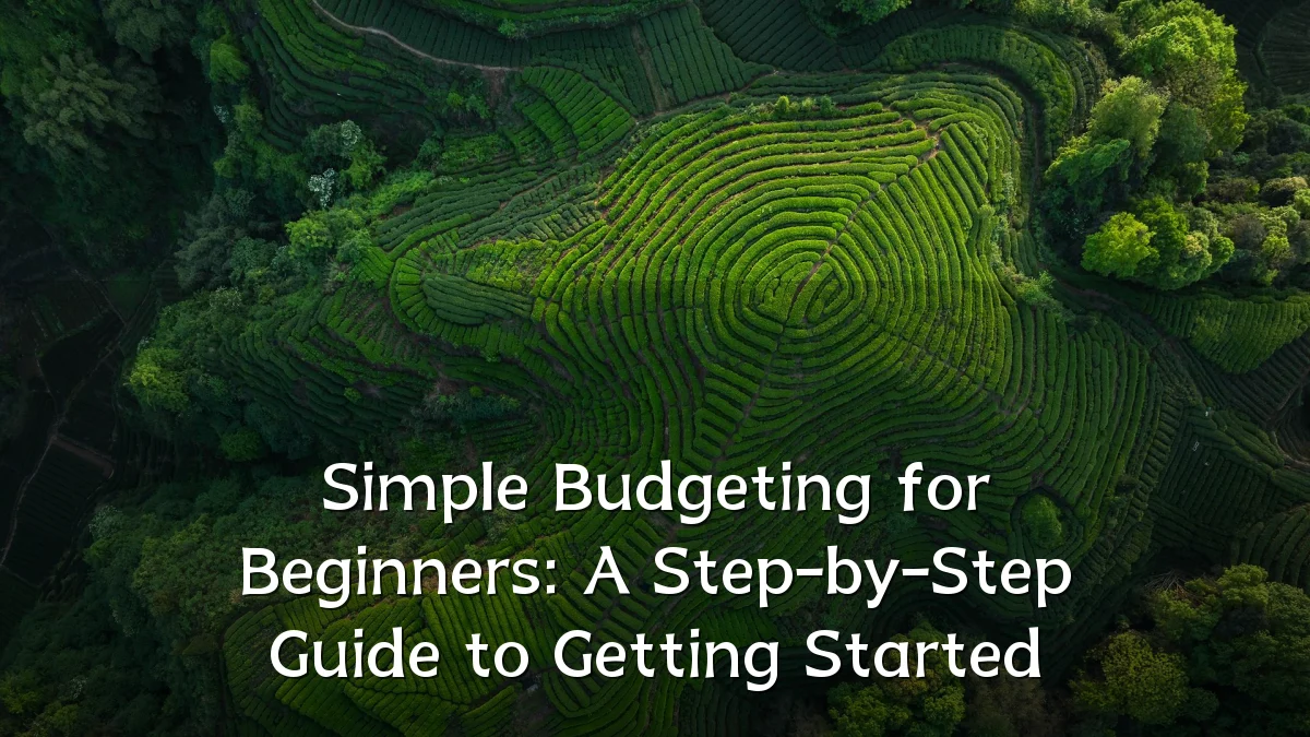 Simple Budgeting for Beginners: A Step-by-Step Guide to Getting Started