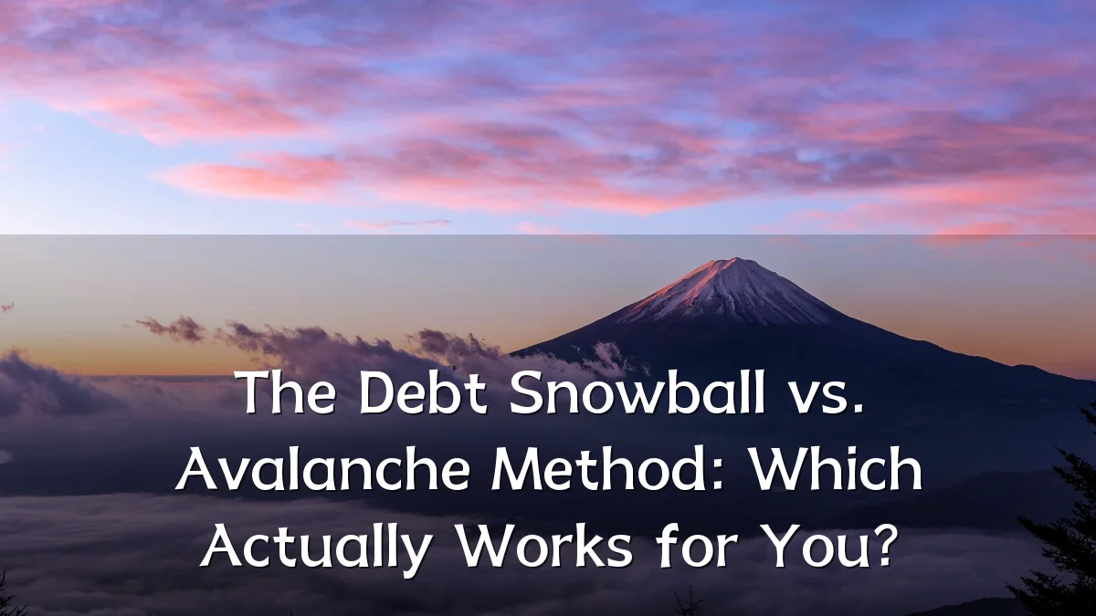 The Debt Snowball vs. Avalanche Method: Which Actually Works for You?