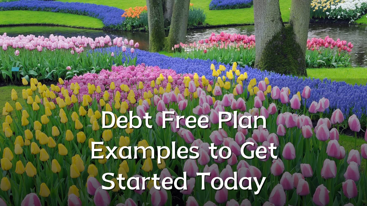 Debt Free Plan Examples to Get Started Today
