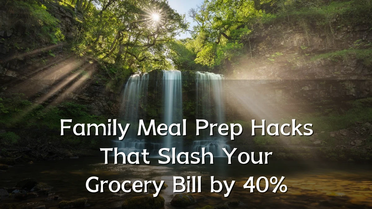 Family Meal Prep Hacks That Slash Your Grocery Bill by 40%