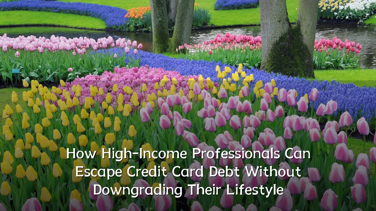 How High-Income Professionals Can Escape Credit Card Debt Without Downgrading Their Lifestyle
