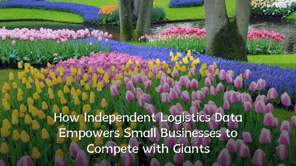 How Independent Logistics Data Empowers Small Businesses to Compete with Giants