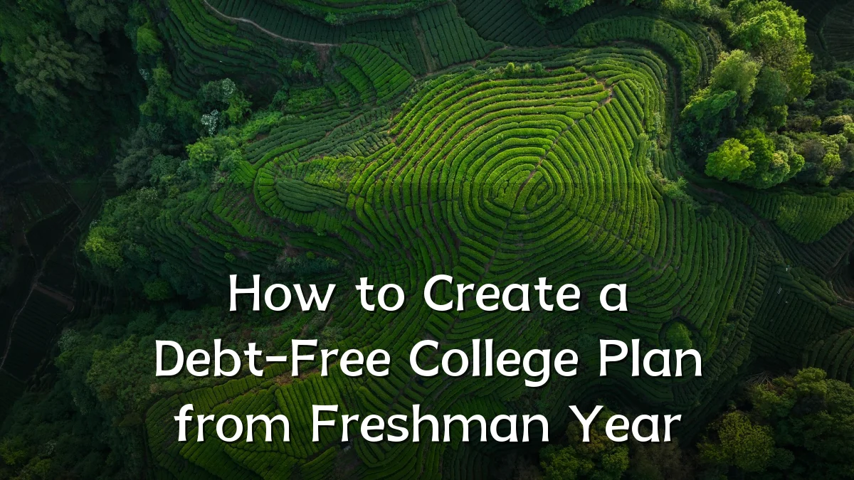 How to Create a Debt-Free College Plan from Freshman Year