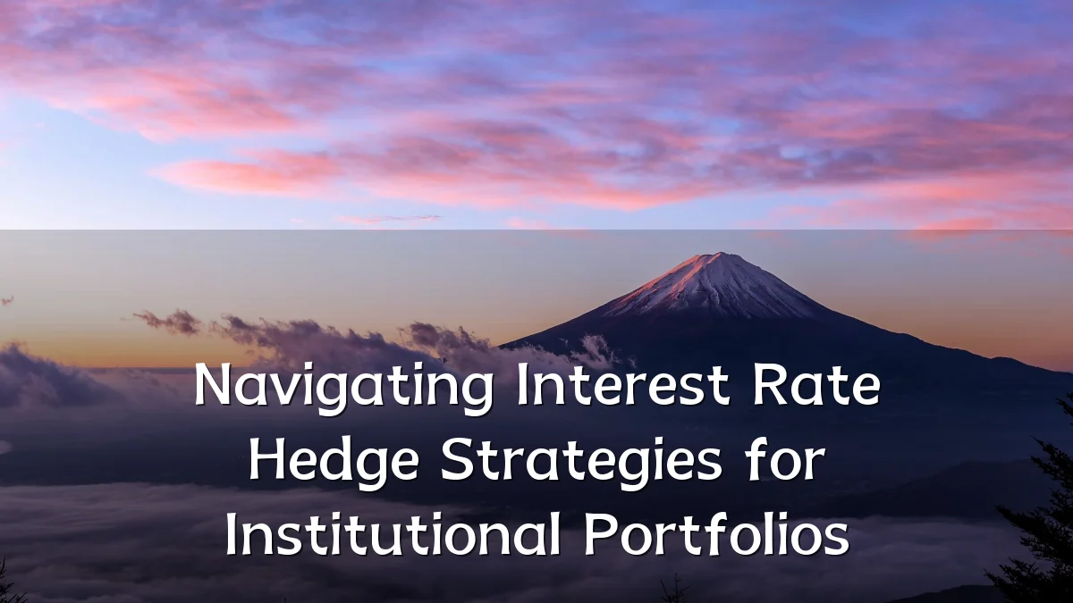 Navigating Interest Rate Hedge Strategies for Institutional Portfolios