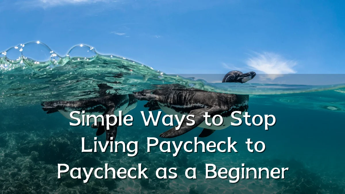 Simple Ways to Stop Living Paycheck to Paycheck as a Beginner