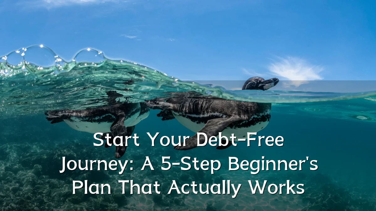 Start Your Debt-Free Journey: A 5-Step Beginner's Plan That Actually Works