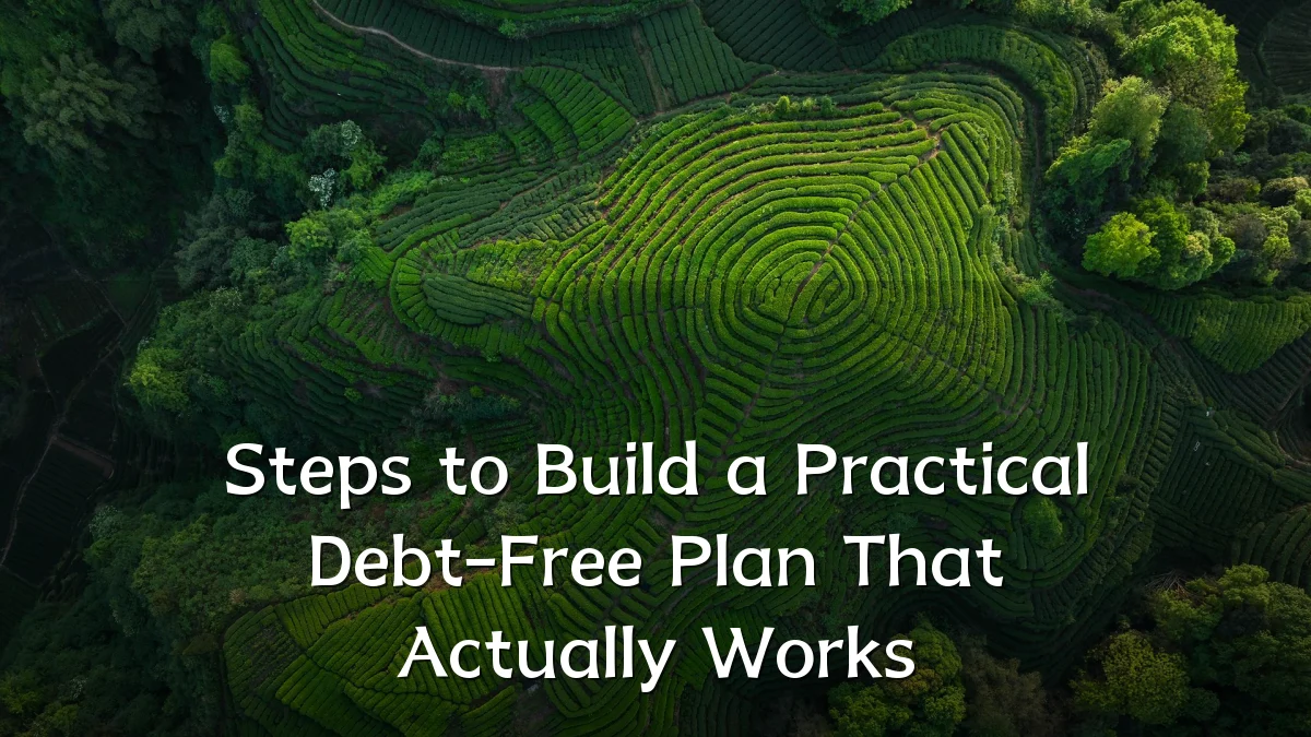 Steps to Build a Practical Debt-Free Plan That Actually Works