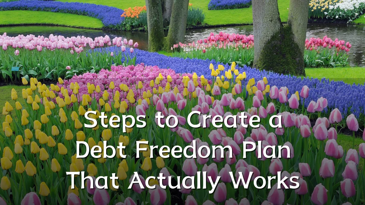 Steps to Create a Debt Freedom Plan That Actually Works