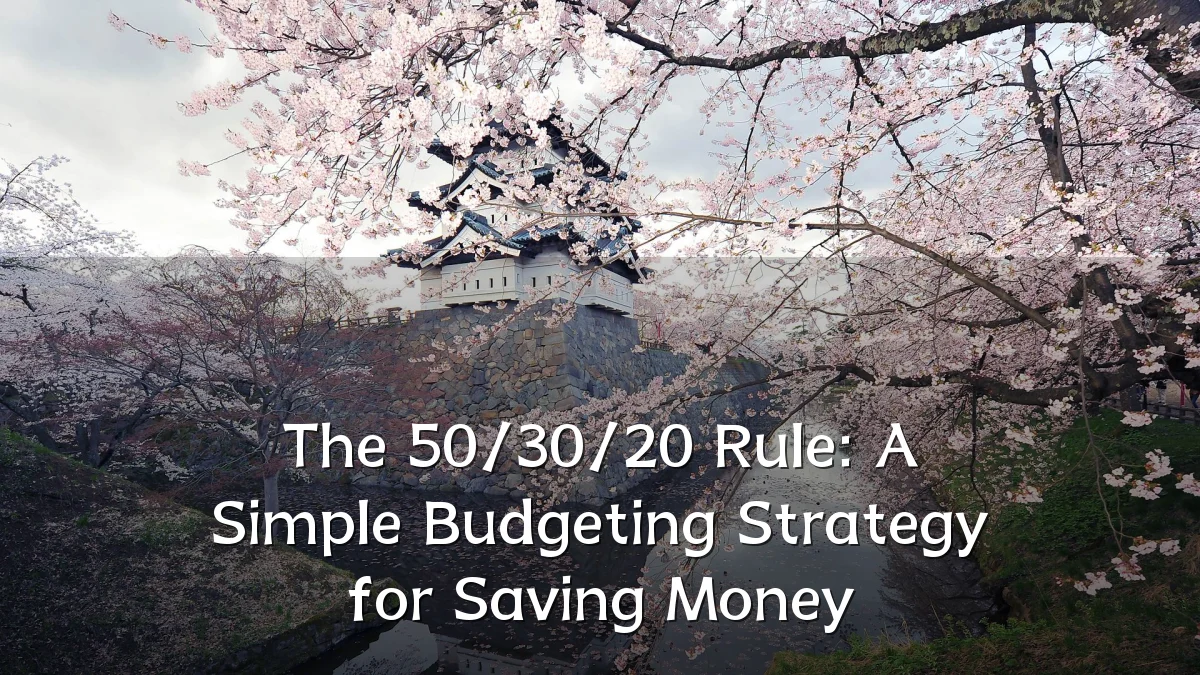 The 50/30/20 Rule: A Simple Budgeting Strategy for Saving Money