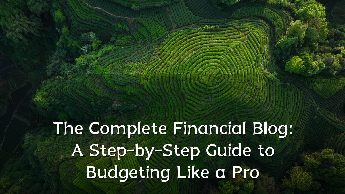 The Complete Financial Blog: A Step-by-Step Guide to Budgeting Like a Pro
