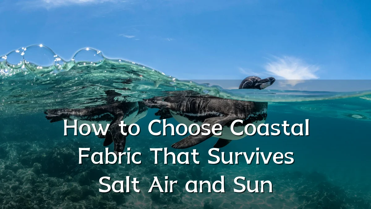 How to Choose Coastal Fabric That Survives Salt Air and Sun
